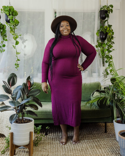 Camille Turtleneck Sweater Dress