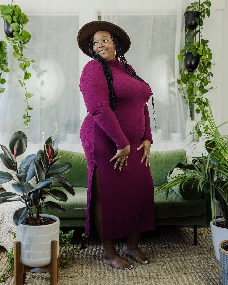 Camille Turtleneck Sweater Dress