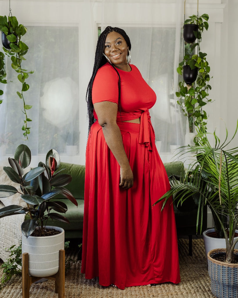 Goddess 2 Piece Skirt Set