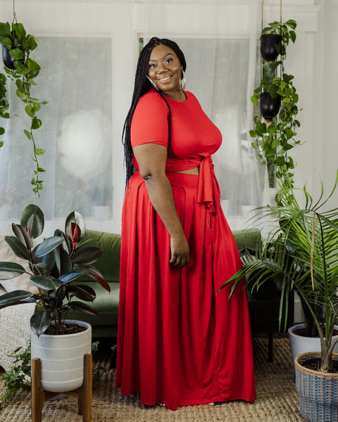 Goddess 2 Piece Skirt Set