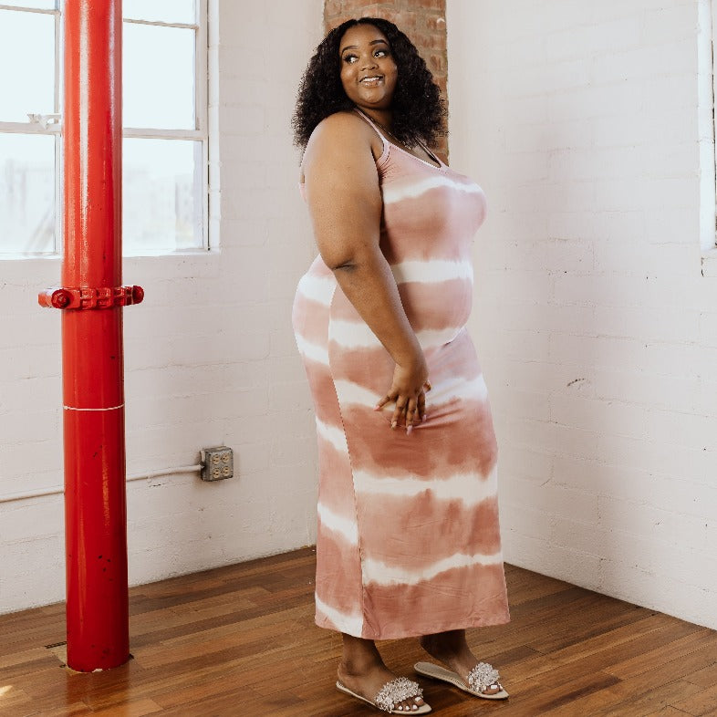 Tie-Dye Maxi Dress