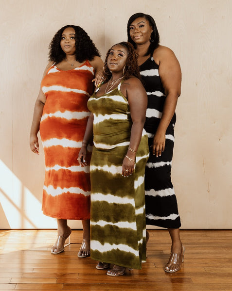 Tie-Dye Maxi Dress