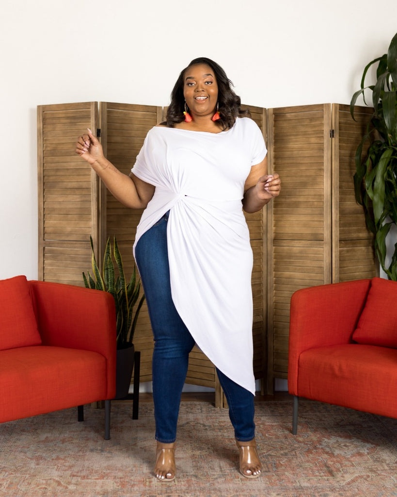 High-Low Twist Top