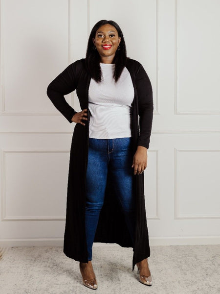 The Maxi Duster Black