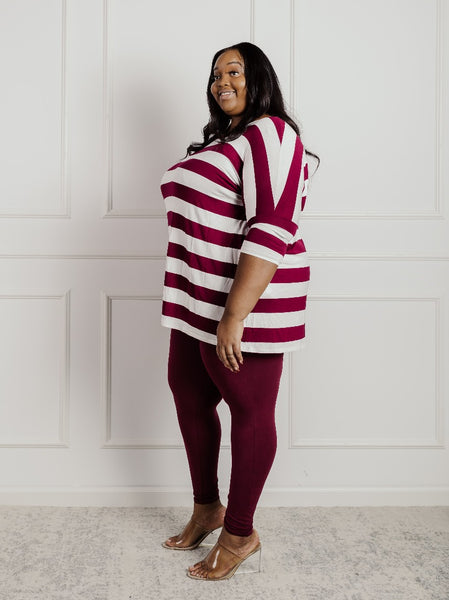 Tasha Legging Set Burgundy