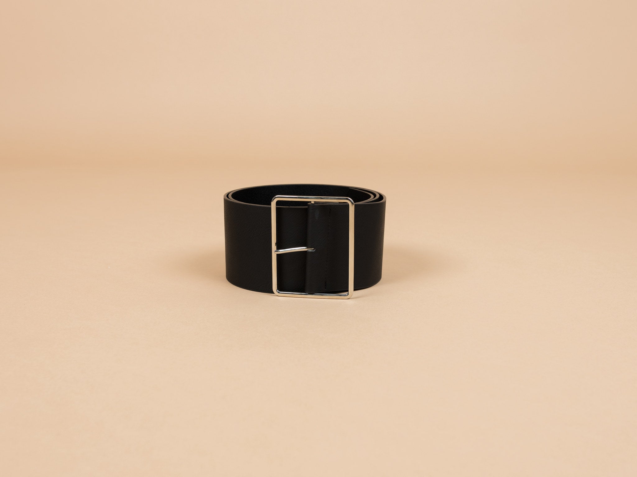 Black Belt Silver Buckle